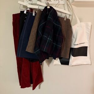 Women skirt and shorts bundle of 6 American vintage  Lauren Isabel Marant Bag